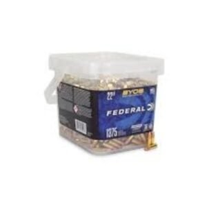 FEDERAL BYOB 22 LR 36 GR COPPER PLATED HOLLOW POINT 1375 RDS