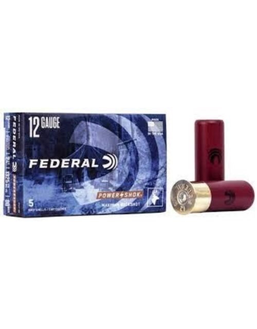 federal premium power shok, federal premium power-shok ammo, FEDERAL PREMIUM POWER SHOK 12GA, FEDERAL PREMIUM POWER SHOK 12GA BUCKSHOT