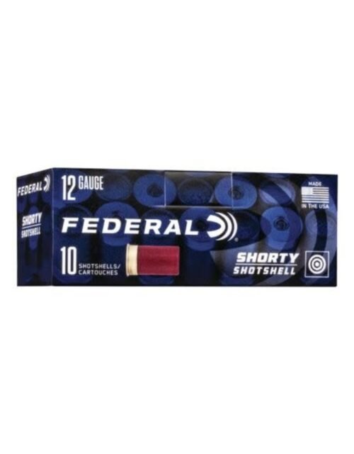 FEDERAL SHORTY SHOTSHELL 12GA 10 RDS 4 BUCK