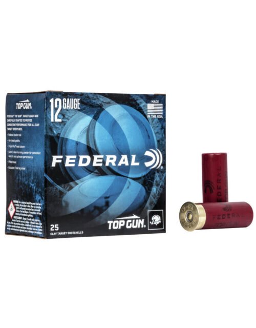 FEDERAL TOP GUN TARGET LOAD 12GA 2-3/4 1 1/8OZ # 7.5 100 RDS