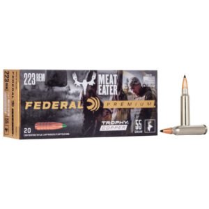 FEDERAL MEAT EATER 223, federal meat eater ammo, FEDERAL MEAT EATER 223 REM, FEDERAL MEAT EATER 223 REM 55 GR