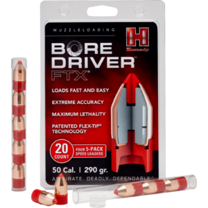 HORNADY BORE DRIVER FTX 50 CAL 290 GR 20 CT