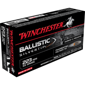 winchester ballistic silvertip, winchester ballistic silvertip 7mm rem mag, WINCHESTER BALLISTIC SILVERTIP 223 REM, WINCHESTER BALLISTIC SILVERTIP 223 REM 55 gr