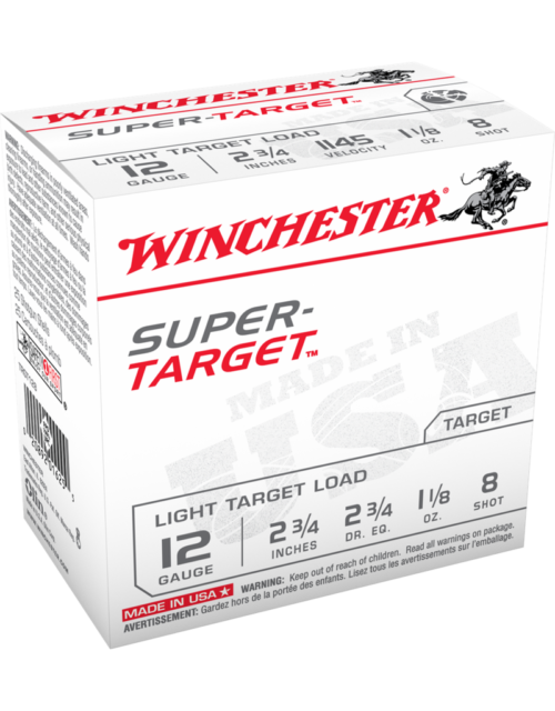 winchester super target, winchester super target 12 gauge, winchester super target 12 gauge 8 shot, winchester super target review, winchester super target shells,