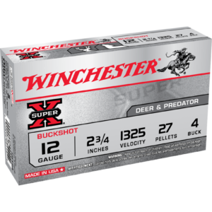 winchester super-x, winchester super-x rifled slug shotshells, winchester super-x shotgun shells, WINCHESTER SUPER-X 12GA, WINCHESTER SUPER-X 12gauge, WINCHESTER SUPER-X 12GA 2.75", WINCHESTER SUPER-X 12GA 2.75" #4