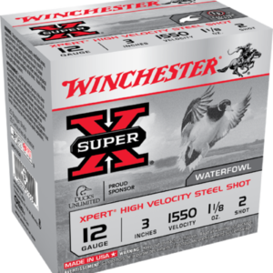 WINCHESTER SUPER-X STEEL 12GA 3 1 1/8OZ #2 - 25 RDS