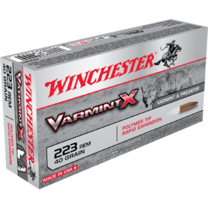 winchester varmint x 223, winchester varmint x 223 40 gr, winchester varmint x 223 ballistics, winchester varmint x 223 in stock